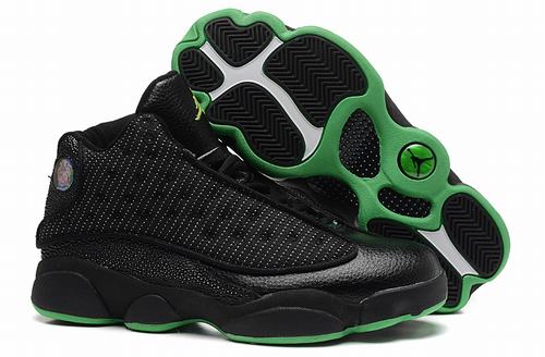 Jordan XIII(13) Black Altitude Green-090